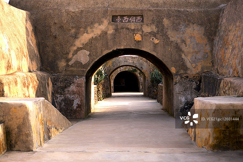 亚洲,台湾,澎湖,西台古堡图片素材