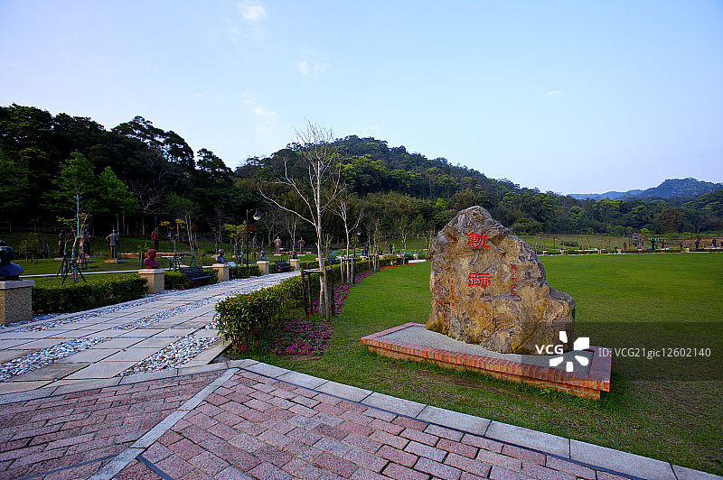 亚洲,台湾,桃园,大溪镇,慈湖,慈湖纪念雕塑公园,图片素材