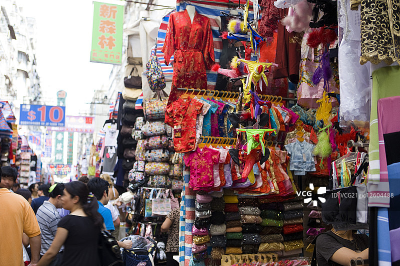 香港,中国,亚洲,九龙,旺角,通菜街,女人街图片素材