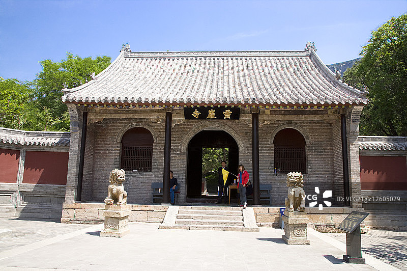 中国,山东省,长清县,灵岩寺,图片素材