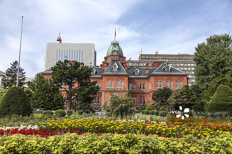 北海道,日本,亚洲,札幌,旧道厅,图片素材