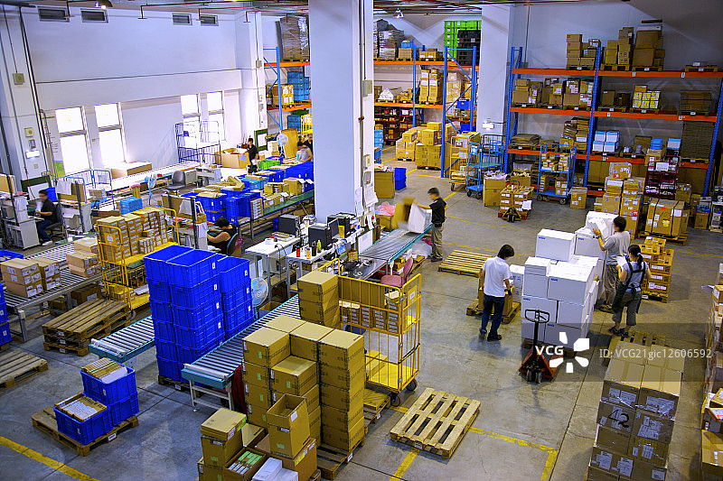 商业仓储物流图片素材