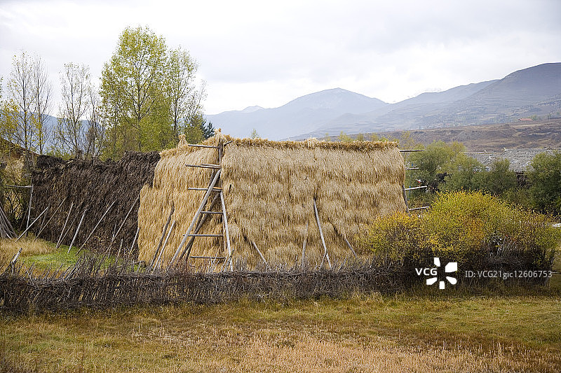 中国,四川省,川主寺镇,农村,图片素材
