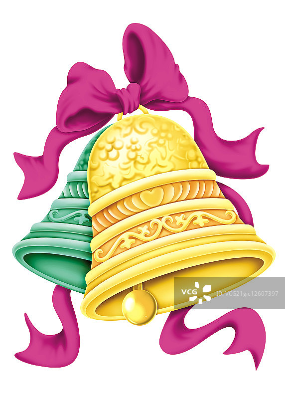 插画,圣诞饰品,图片素材