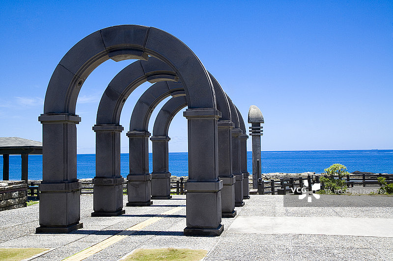 亚洲,台湾,台东县,绿岛乡,朝日温泉图片素材