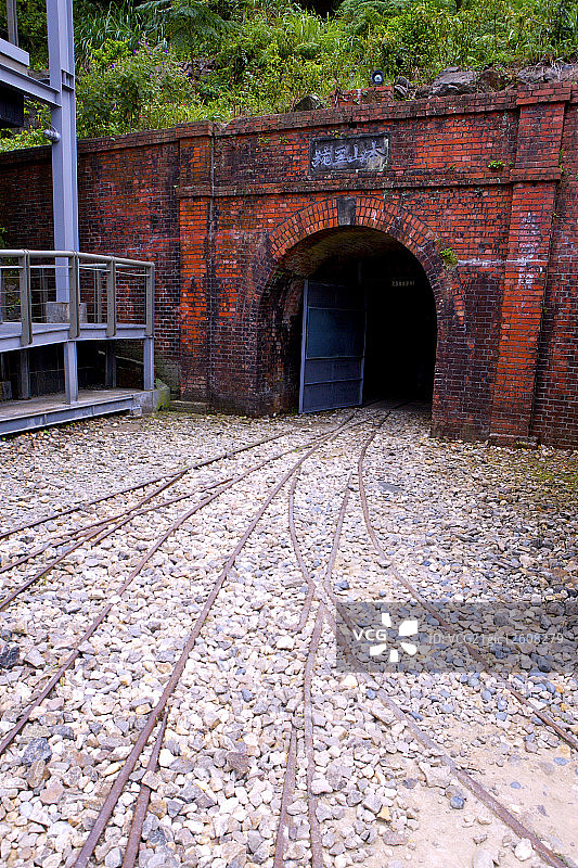 亚洲,台湾,台北,瑞芳,九份,黄金博物馆,图片素材