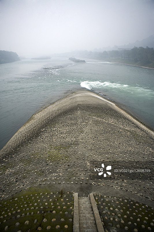 中国,四川省,成都,都江堰,鱼嘴图片素材
