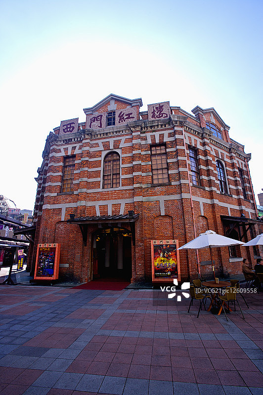 台湾,台北,西门红楼图片素材