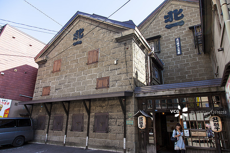 北海道,日本,亚洲,小樽,街景,图片素材