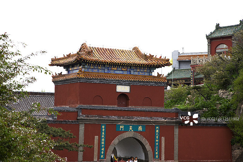中国,山东省,泰安市,泰山,南天门,世界遗产,世界文化遗产,世界自然遗产,图片素材