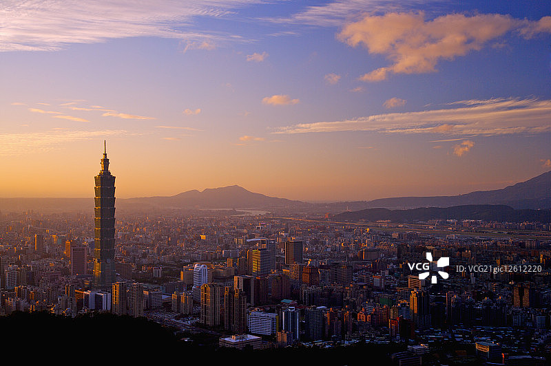 台湾,台北,台北101图片素材