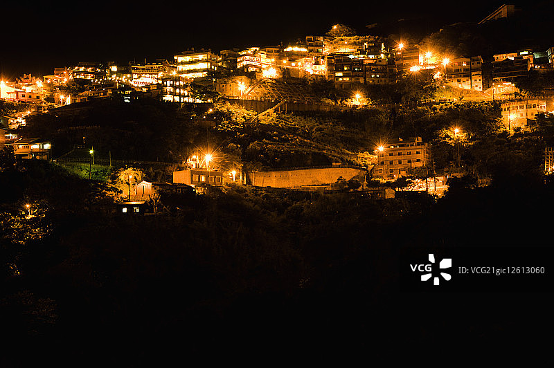 台湾,台北县,瑞芳乡,九份图片素材