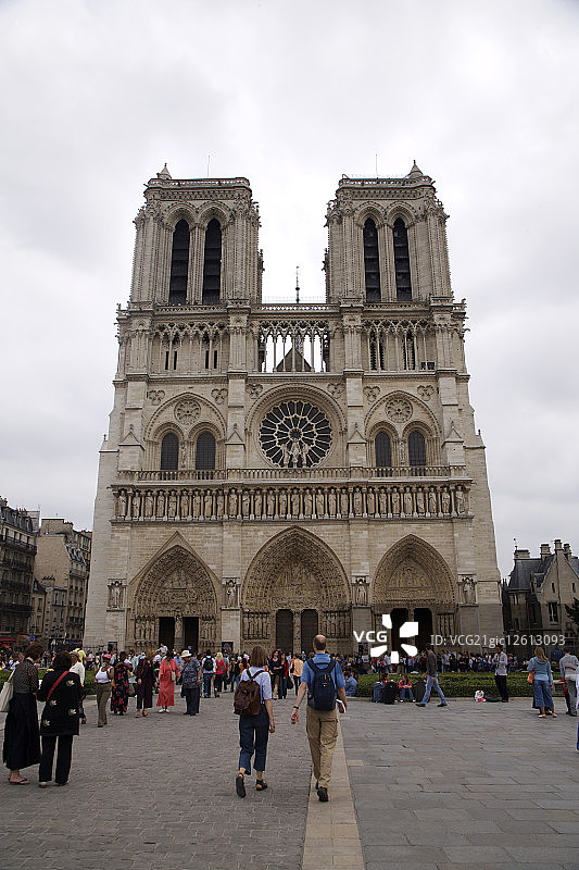 法国,巴黎,圣母院,图片素材