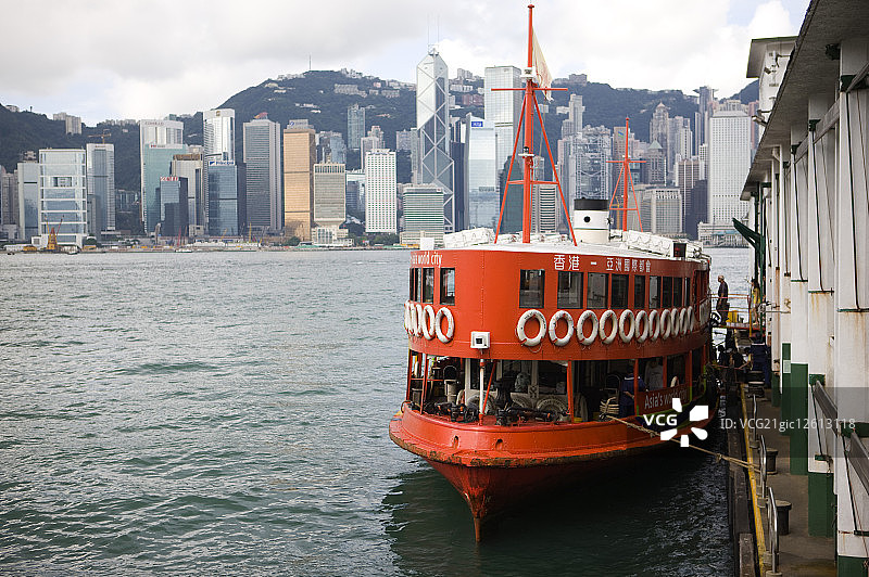 香港,中国,亚洲,天星码头,维多利亚港,九龙,尖沙咀图片素材