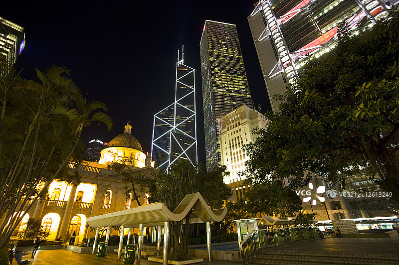 香港,中国,亚洲,中环,皇后像广场图片素材