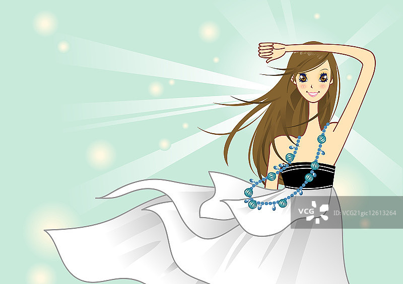 插画,女性,图片素材