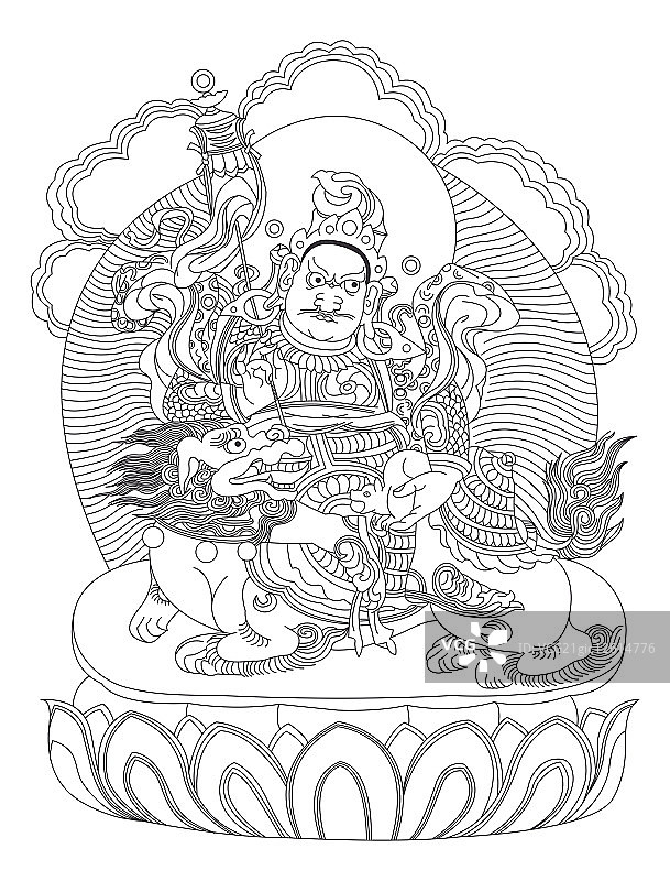 佛像,门神,佛像,图片素材