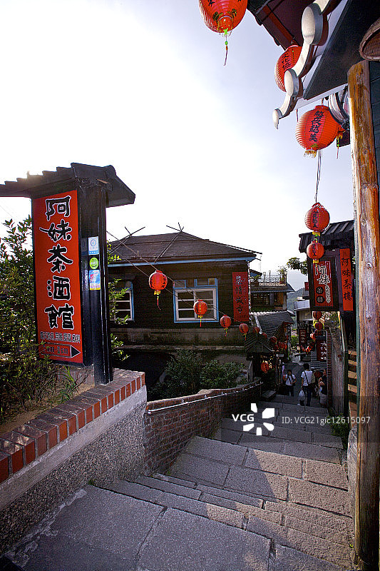 亚洲,台湾,台北,九份,图片素材