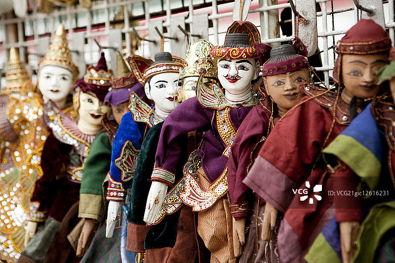 泰国,芭达雅,传统人偶,图片素材
