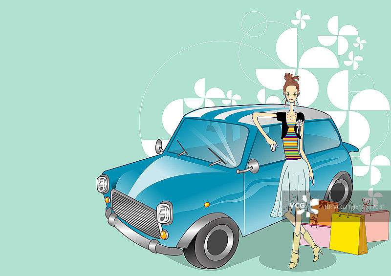 插画,女性,图片素材