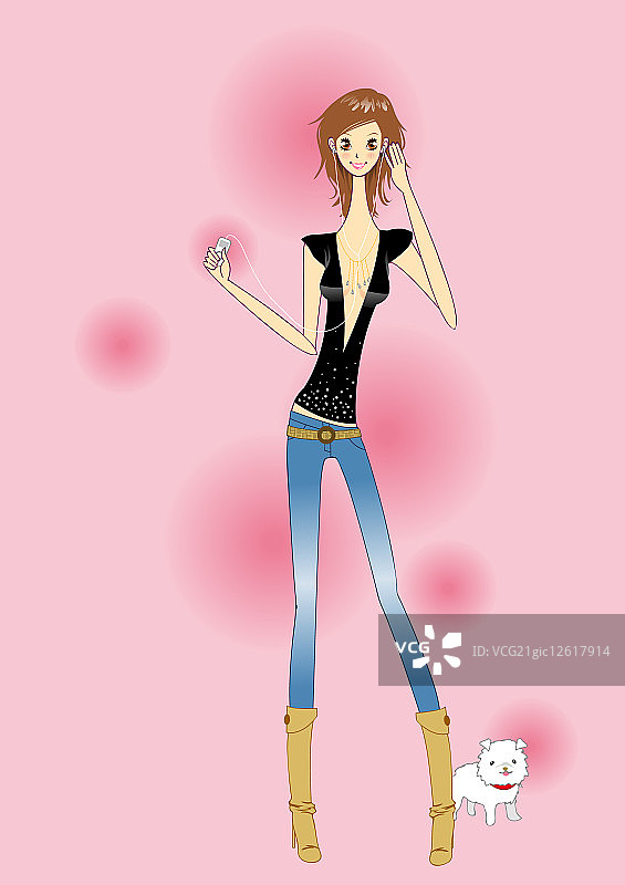 插画,女性,图片素材