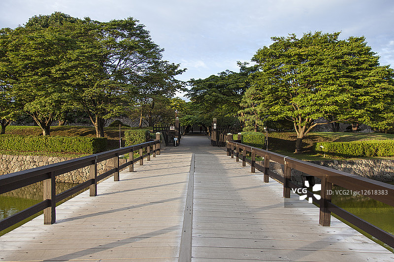 北海道,日本,亚洲,函馆市,五棱郭町,五棱郭城迹公园,图片素材