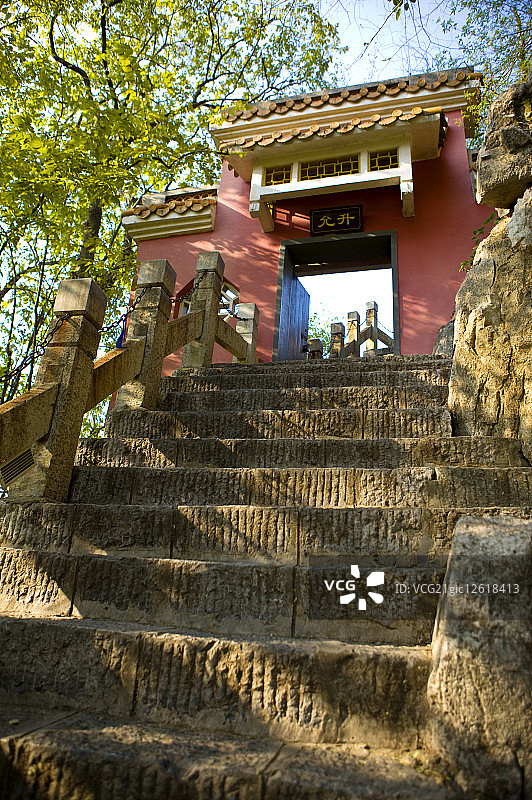 中国,广西壮族自治区,桂林,独秀峰图片素材