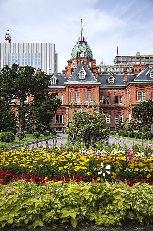 北海道,日本,亚洲,札幌,旧道厅,图片素材