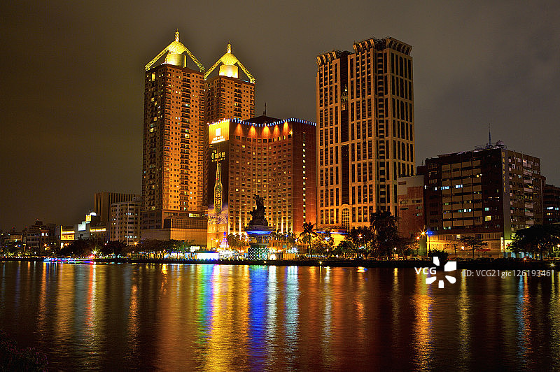 台湾,高雄,爱河,图片素材