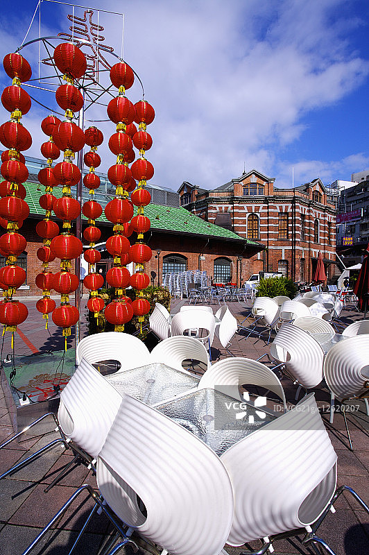 台湾,台北,西门红楼图片素材