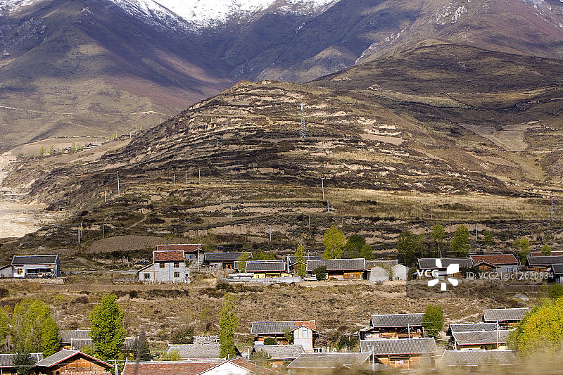 中国,四川省,川主寺镇,山脉,图片素材