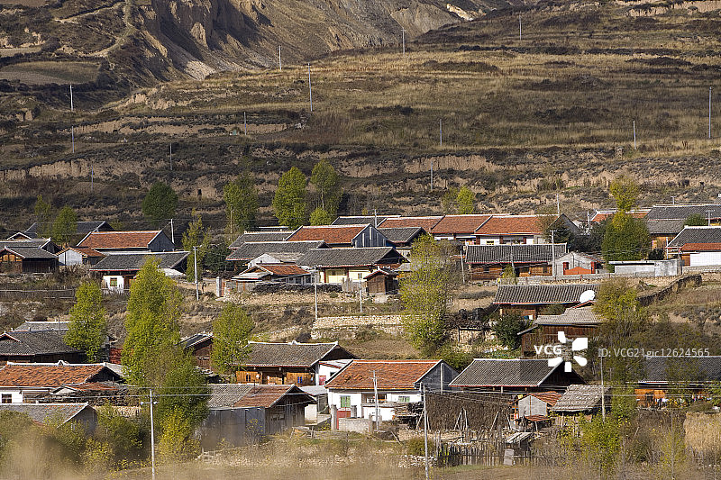 中国,四川省,川主寺镇,住宅区,图片素材