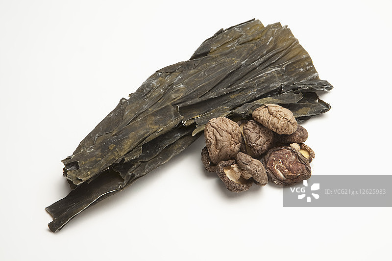 昆布,香菇图片素材