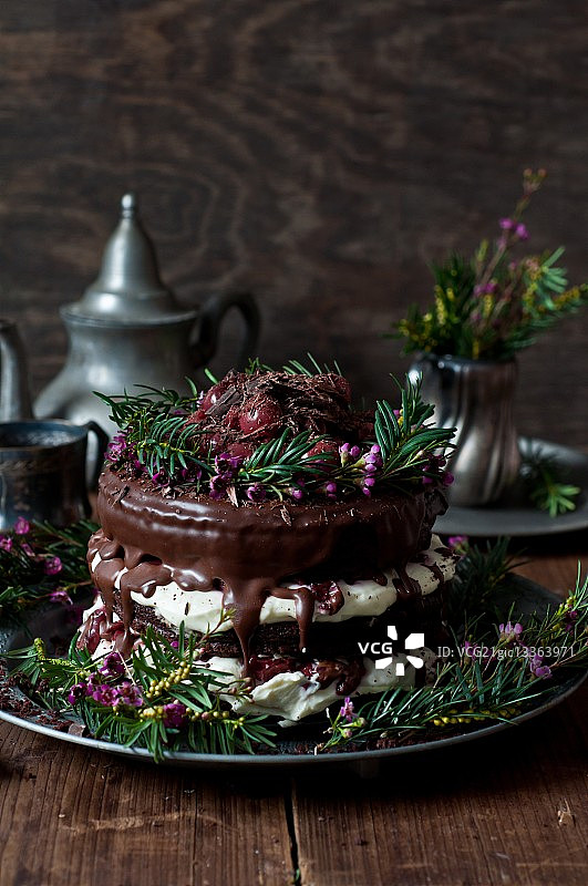 黑森林蛋糕图片素材