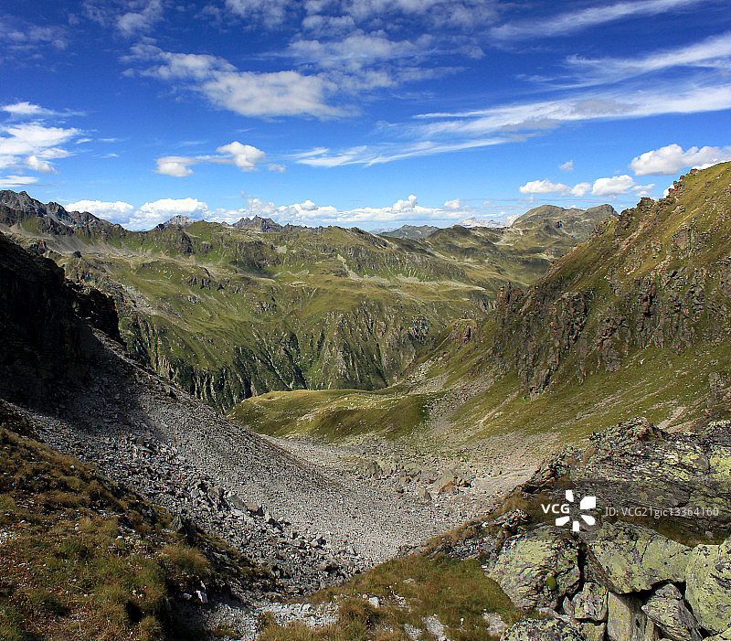福拉尔贝格山谷，奥地利图片素材