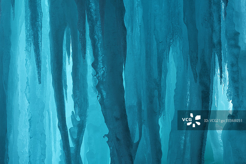 格兰德岛冰洞图片素材