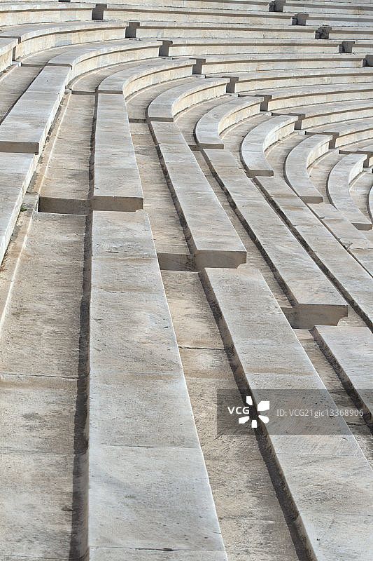 希腊雅典帕纳辛奈科体育场观众席图片素材