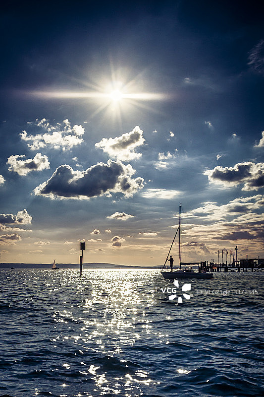 博登湖(康斯坦茨湖)图片素材