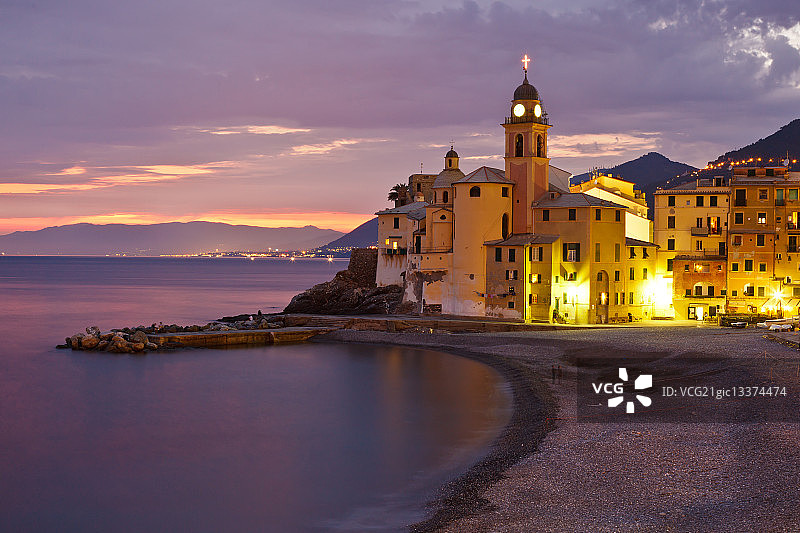 卡莫利的日落图片素材