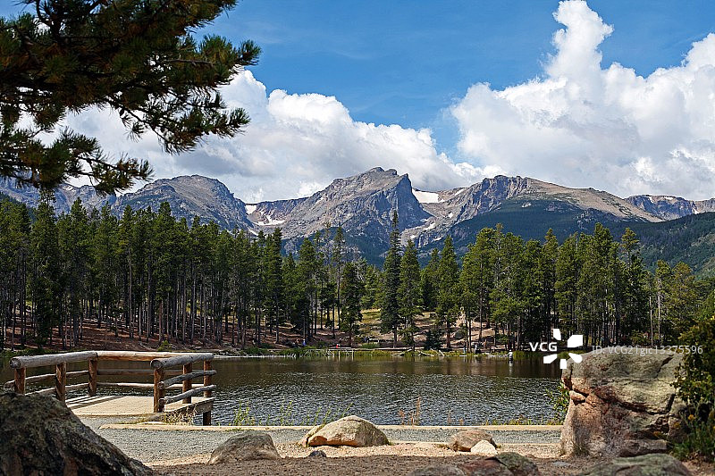 斯普拉格湖图片素材