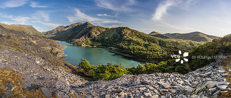 斯诺多尼亚湖泊图片素材