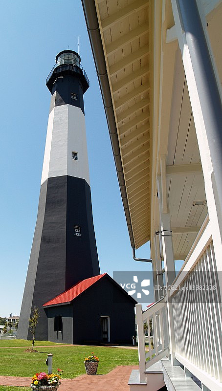 泰比岛灯塔，2006年4月图片素材