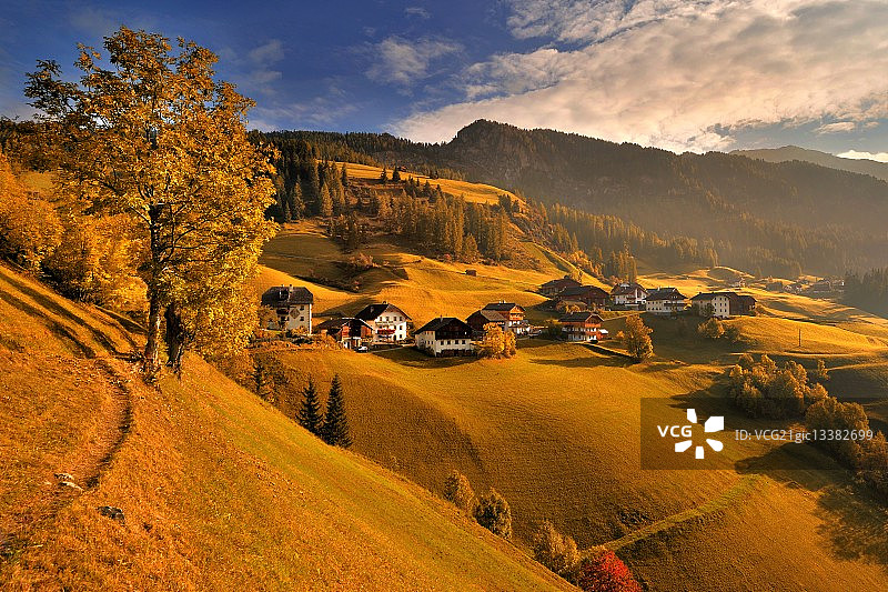 多洛米蒂山脉图片素材