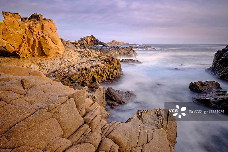 加利福尼亚美丽的北太平洋海岸图片素材