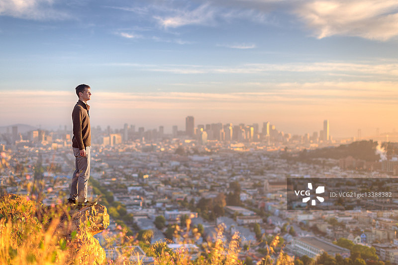 伯纳尔高处图片素材