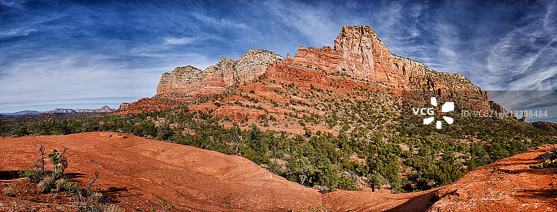 塞多纳钟岩徒步小径，亚利桑那州图片素材