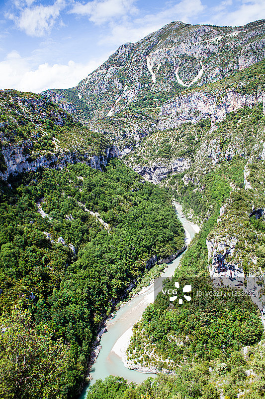 法国普罗旺斯韦尔东峡谷图片素材