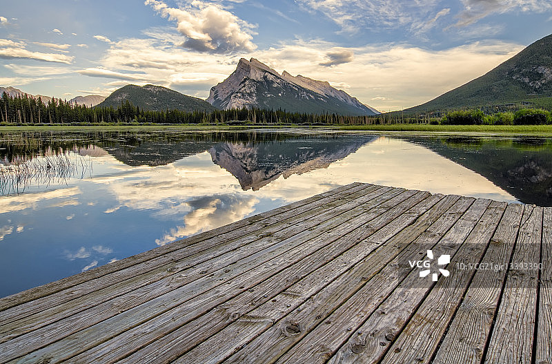 朱砂湖码头图片素材