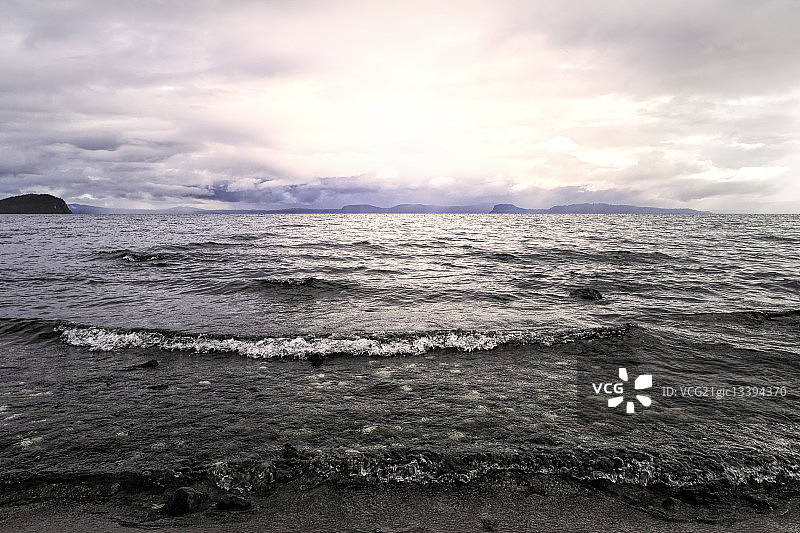 陶波湖图片素材