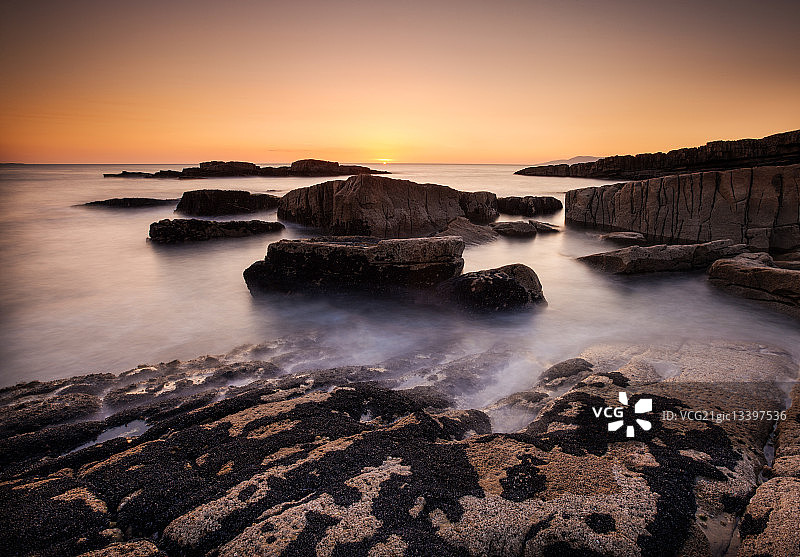 马拉莫尔日落图片素材